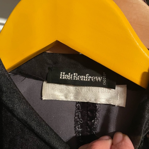 Debora Kuchme bat sleeve black velvet vintage dress with sequins - Picture 8 of 8